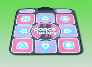 Quality Single Player 2 In 1 USB Dance Pad , TV / PC 16 Bit TV Dancing Mat for sale