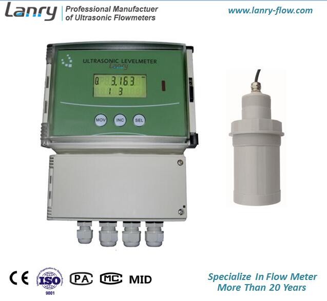 Quality 4 Digit LCD Ultrasonic Level Meter Remote Version With Separate Probes for sale