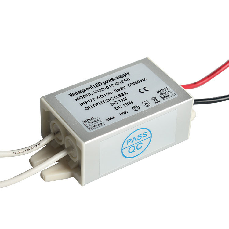 Quality 10w 12vdc Constant Voltage LED Transformer Driver Small Mini Power Supply for sale