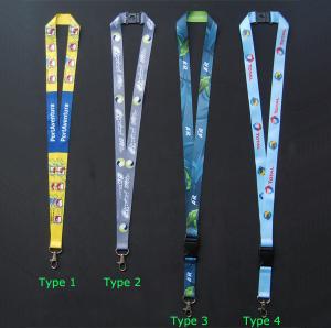 Quality Satin Polyester Lanyard, Sublimation printing Polyester Lanyard TPL-3 for sale