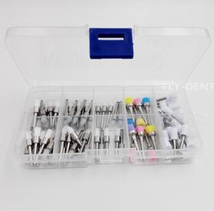 Quality Dentist Tool Kit Dental Polishing Brush Polisher Prophy Rubber Cup Latch Colorful Nylon Brush for sale