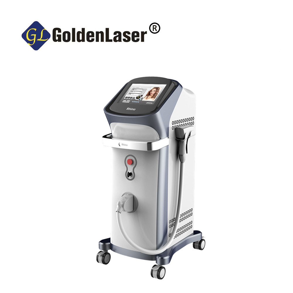 Quality 16 Bars Triple Wavelength Diode Laser 150J/Cm2 755nm 808nm 1064nm Hair Removal for sale