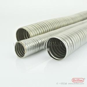 Quality Interlocked Stainless Steel Flexible Conduit made by Driflex for sale