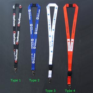 Quality Screen Printed Thick Polyester Lanyard, Polyester Lanyard TPL-2 for sale