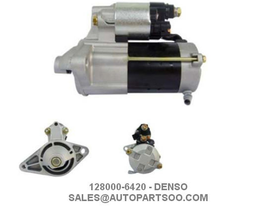Quality 128000-5682 128000-6420 - DENSO Starter Motor 12V 0.8KW 8,9T MOTORES DE ARRANQUE for sale