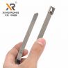 Buy cheap Heat Resistant self-locking Stainless Steel Cable Tie 4.6*300 thickness 0.25mm from wholesalers