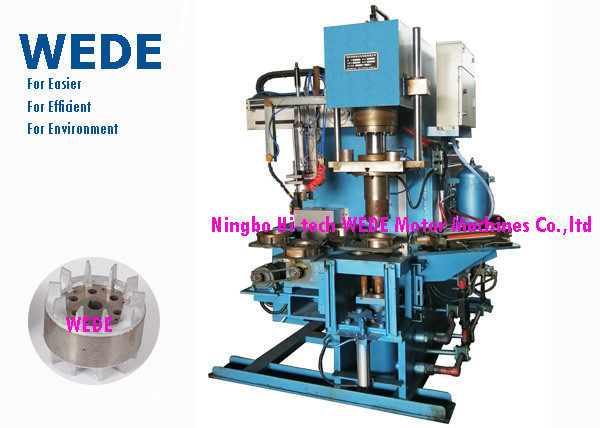 Quality Pressure Rotor Vertical Die Casting Machine For Rotor 4 Rotary Stations Cycle Time 8 Seconds for sale