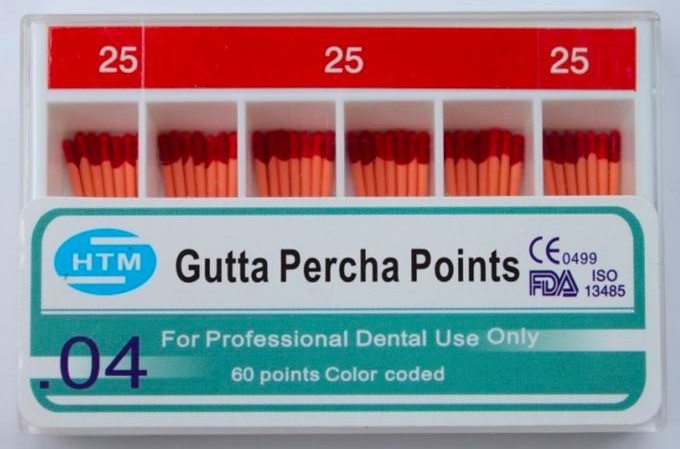 Quality Gutta percha point T0.04 for sale
