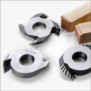 Quality Carbide Woodworking Shaper Cutters For Finger Joint Machine Mirror Grinding for sale