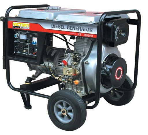 Quality 1.7KW Portable Diesel Generator 1-Cylinder, 4-Stroke VDG2200CL for sale