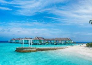 Quality Belize / Maldives Overwater Bungalow With Light Steel , Over The Water Bungalows for sale