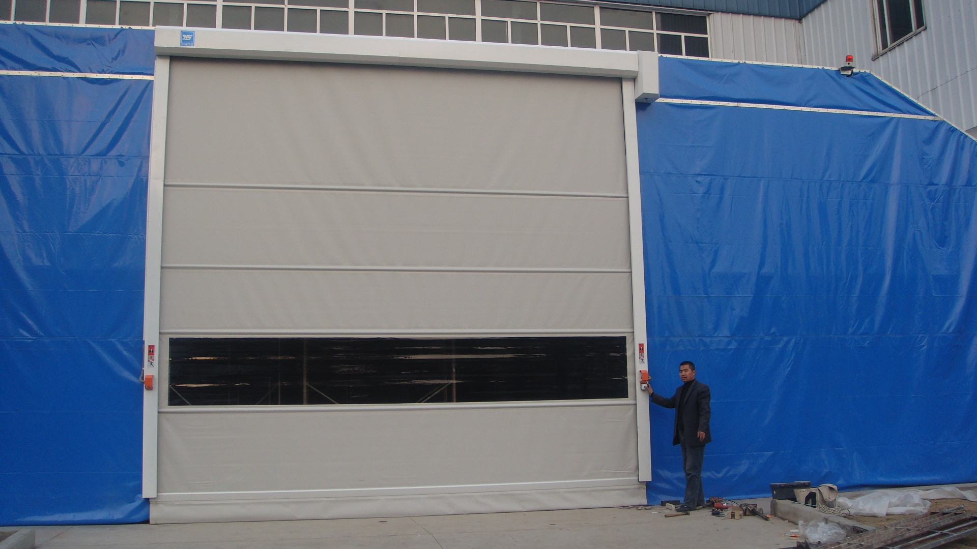 Quality PVC High speed door .rapid door ,high speed roll up door , interlock ,all size and color for sale