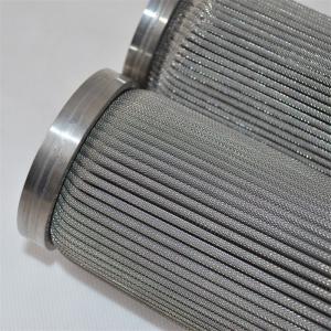 Quality 100 Micron Rating Steel Mesh Filter Ss304 Element For Plastic Recycled for sale