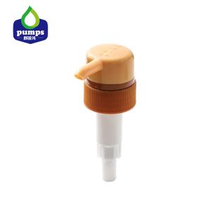 Quality 2CC Soap Lotion Dispenser Pump Head Ribbed Cover For Plastic Bottles for sale