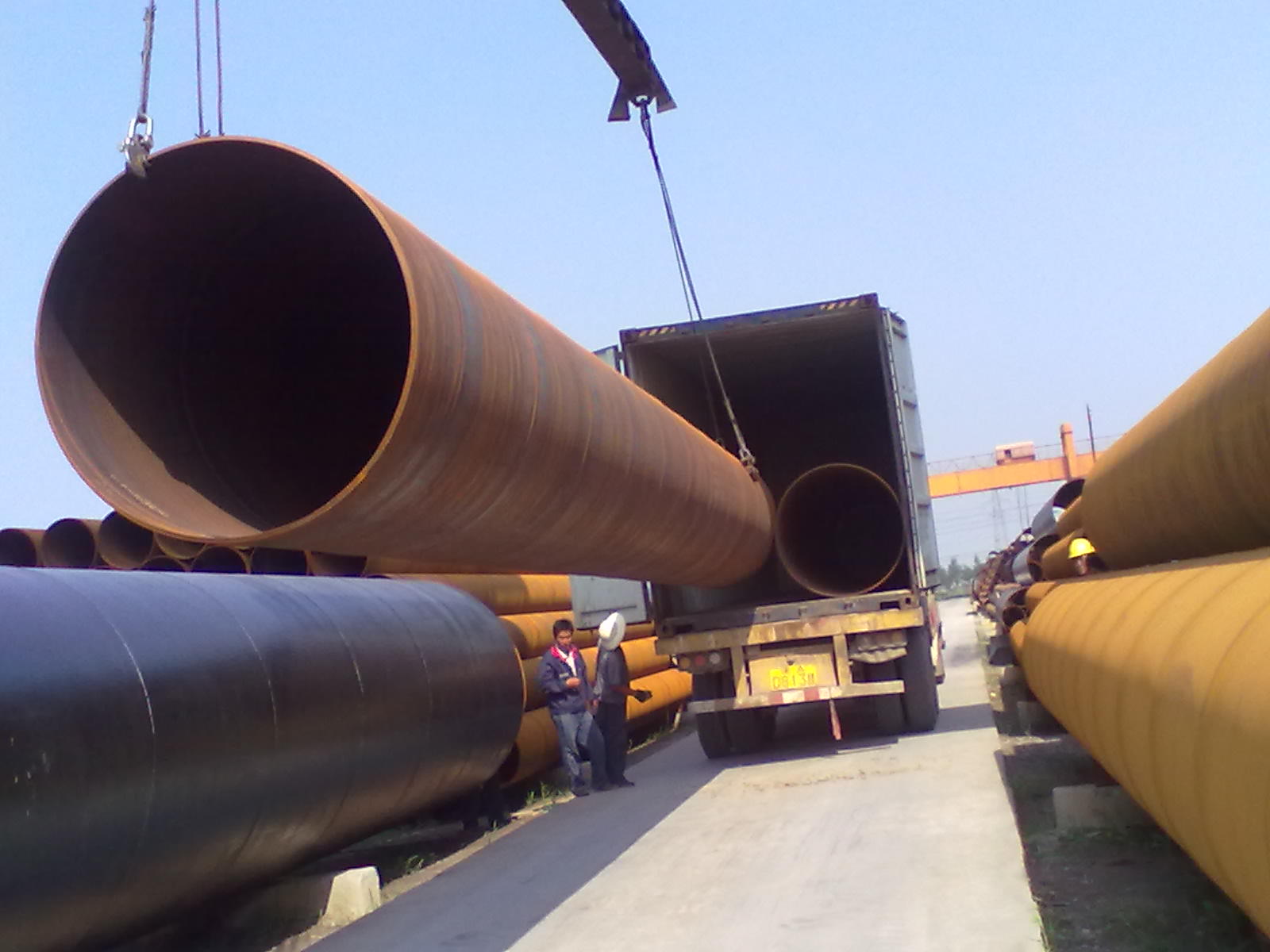 Quality Q345B spiral steel pipe for sale
