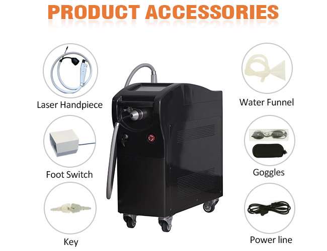 Quality 1600W Alexandrite Laser Machine 24mm Spot Long Pulse Laser Hair Removal for sale