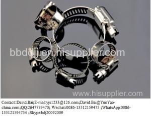 Quality stainless steel 304 hose clamp with handle for sale