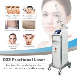 Quality Vaginal Tightening Acne Scar Removal Skin Rejuvenation Machine / Co2 Fractional Laser Machine for sale