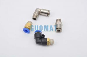 Quality G1 / 8 Air Nozzle Air Spring Kit Quick Connector And Right Angle Turn for sale