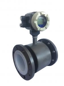 Quality High Accuracy Electromagnetic Water Flow Meter Bi - Directional Measurement for sale