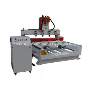 Quality 4 Spindles 4 Rotary Axis Cylinder Flat Wood Carving Machine with NK105 Control for sale