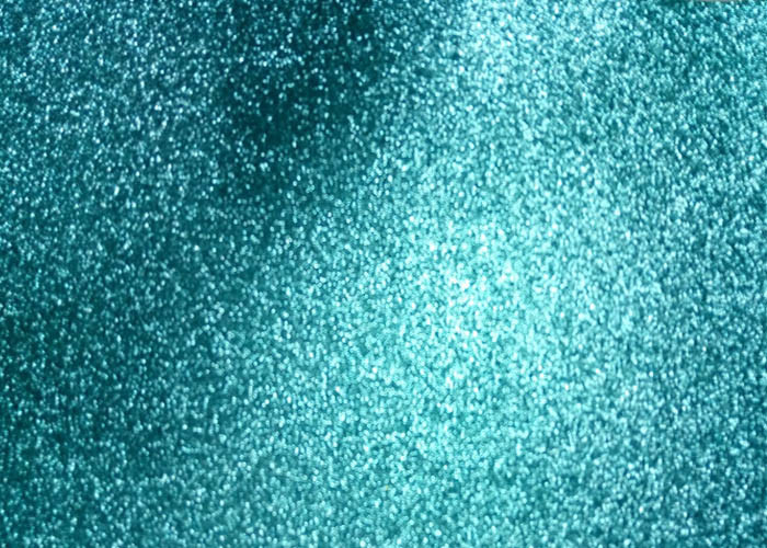 Quality Blue Thick Glitter Fabric , Glossy Shoe Fine Glitter Fabric 138cm Width for sale