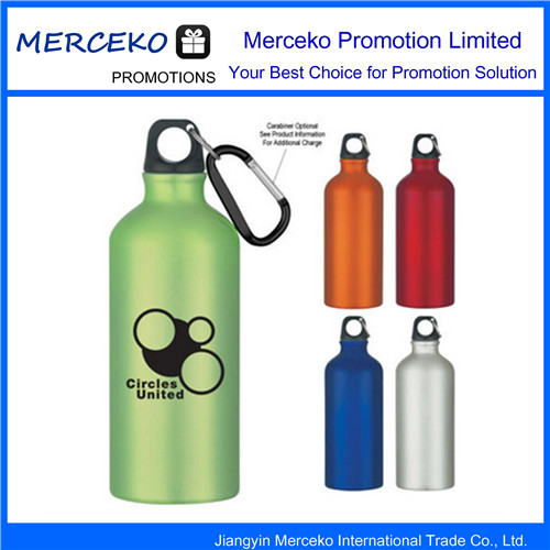 Quality Advertising BPA Free Logo Branded Metal Sports Bottle for sale