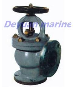 Quality Marine Cast Steel Flanged Angle Stop Valves for sale