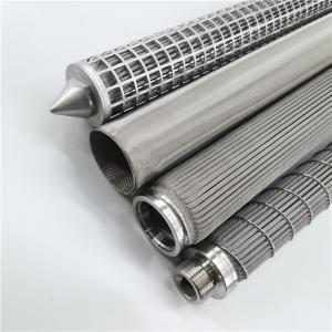 Quality 70 Micron 316 Steel Candle Filter Plastic Fiber Production Filtration for sale