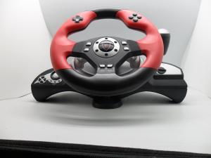 Quality Foot Pedal Video Game Steering Wheel Dual Vibration 2 Meter Cable For PC PC360 P2 P3 for sale