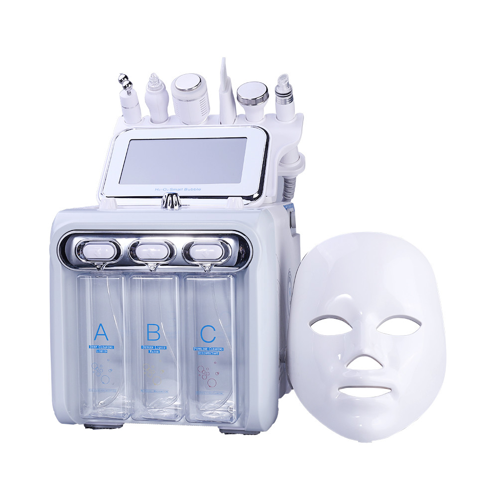 Quality 1Mhz Hydrafacial Cleaning Machine 7in 1 Hydrodermabrasion And Oxygen for sale