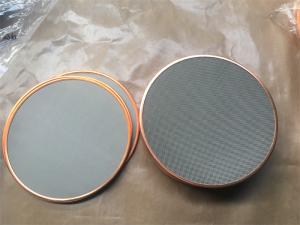 Quality Hot Extrusion Spot Welding Mesh Filter Disc Dia 600mm 500micron for sale