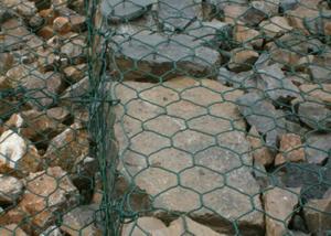 Quality Hot Dip Galvanized PVC Coated Gabion Wire Mesh For Rock Walls for sale