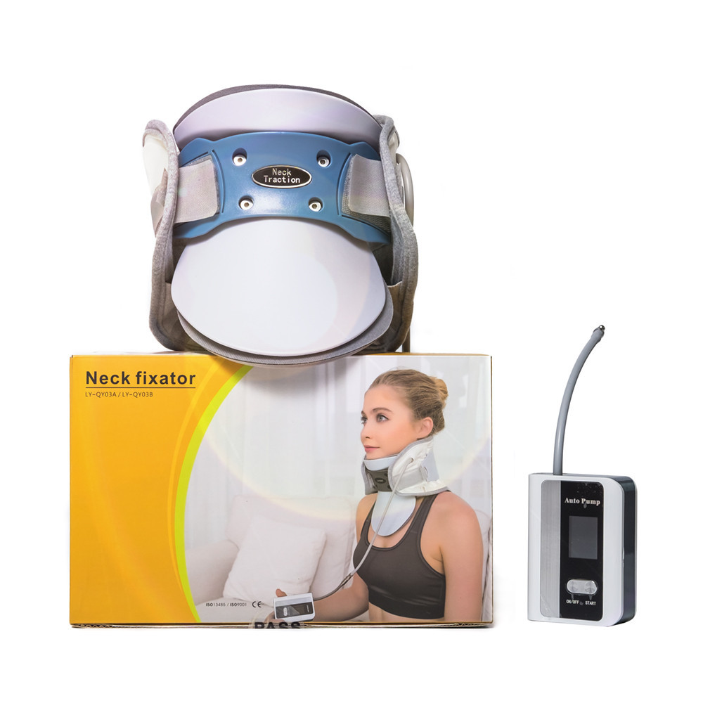 Quality Air Inflatable Cervical Neck Stretcher , Neck Fixation Cervical Traction Brace for sale