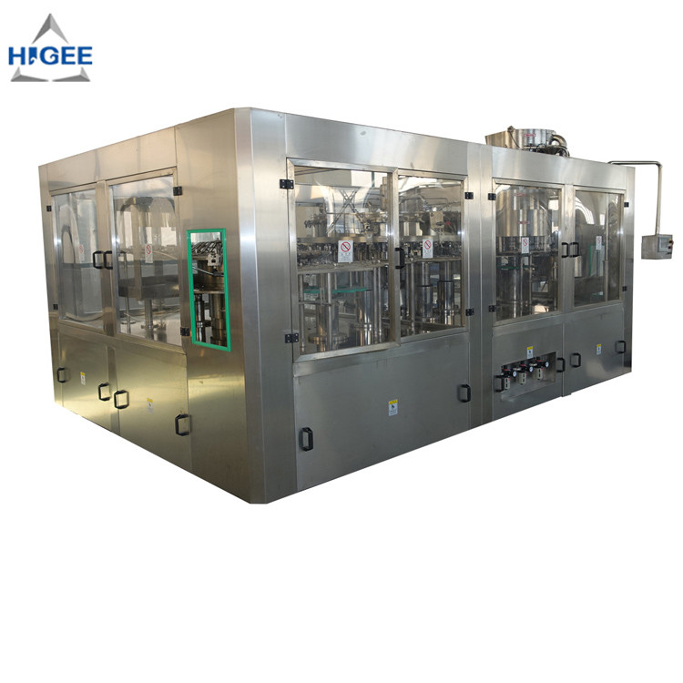 Quality Automatic 3 In 1 Monoblock Beer Filling Machine Production Line 50 - 80mm Bottle Diameter for sale