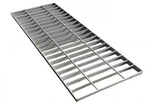 Quality Hot Dip Galvanizing Toothed Stainless Steel Bar Grating For Cement Plants for sale