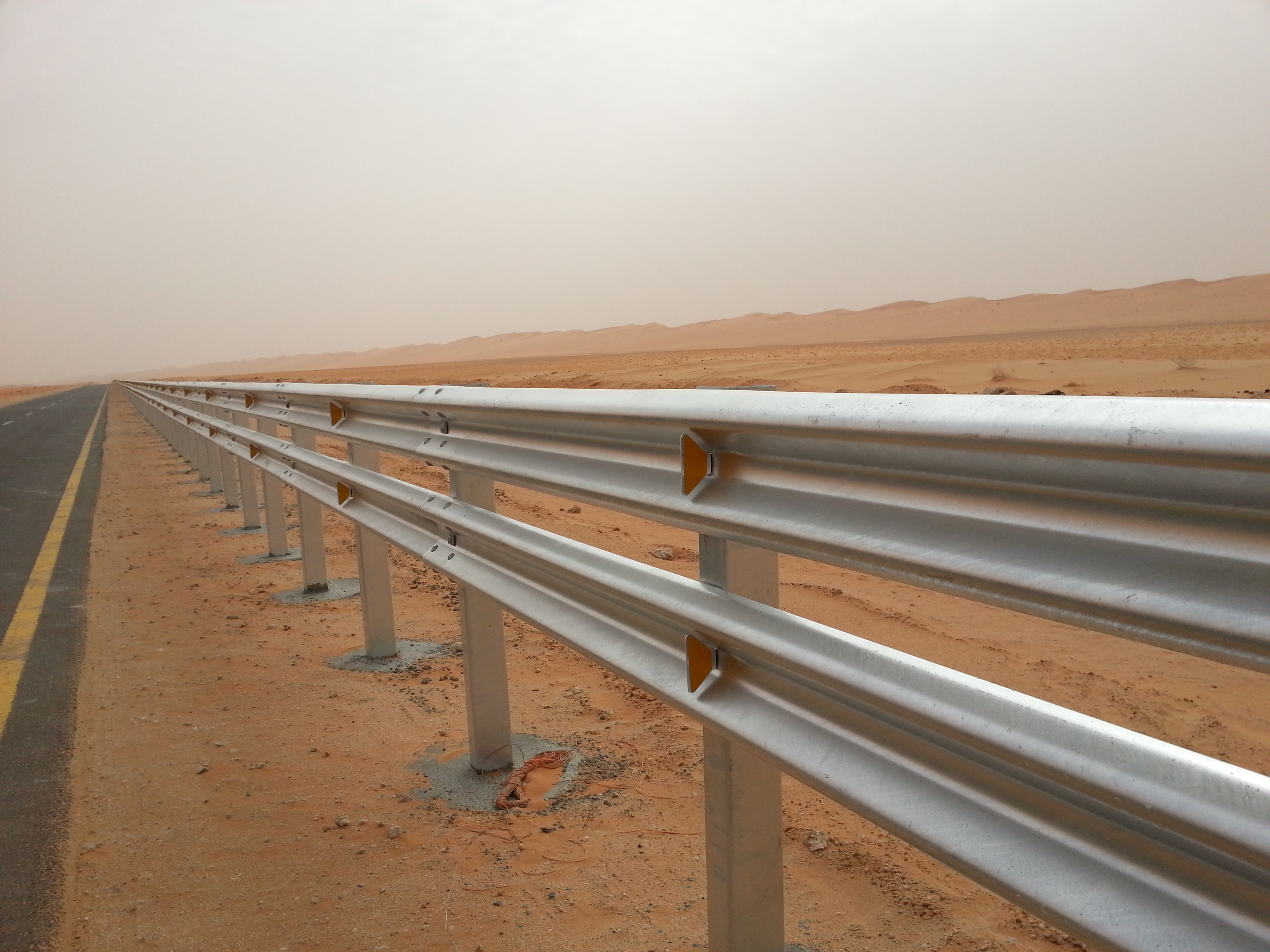 Quality High Intensity Highway Guardrail Systems , Cold Formed Steel Guardrail Posts for sale
