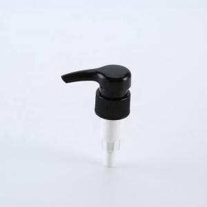 Quality 4.0CC Liquid Soap Dispenser Pump Ribbed 24mm white lotion pump For Bottle for sale