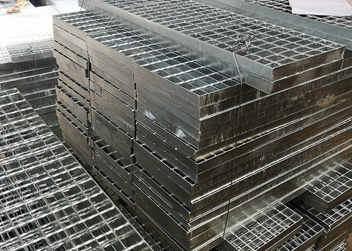 Quality Thickened Hot Dip Galvanized Steel Grating Platform For Parking Lot for sale