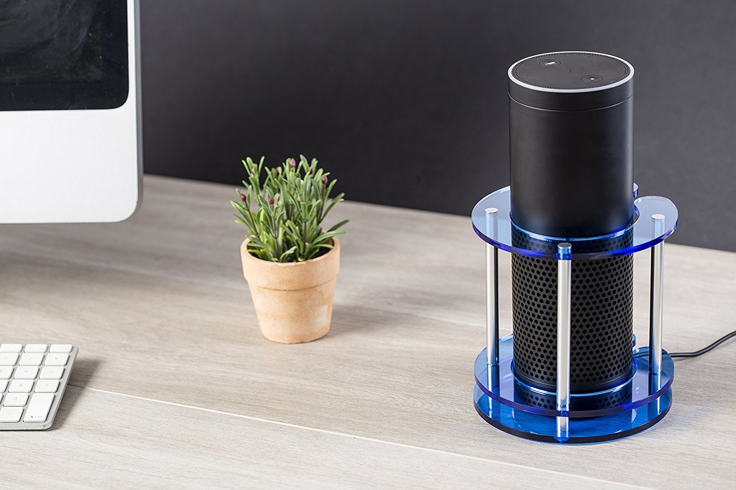 Quality Wholesale Acrylic Speaker Stand for Amazon Echo for sale