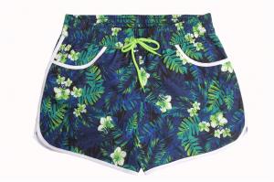 China Stockpapa 100% Cotton Women Beach Shorts For Summer on sale
