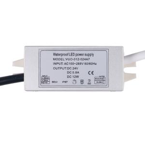 Quality CE UKCA SAA Waterproof Electronic LED Driver 12w 12 Volt Power Supply 0.5a for sale