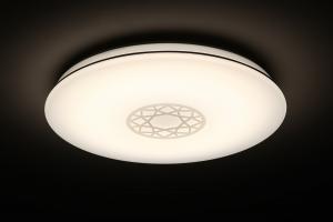 Quality High Color Rendering Round Ceiling Lamp , 38W Modern Round Ceiling Light For Bedroom for sale