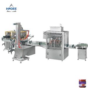 Quality sauce bowl automatic filling capping labeling machine for tomato chilli paste fish sauce bottling machine for sale