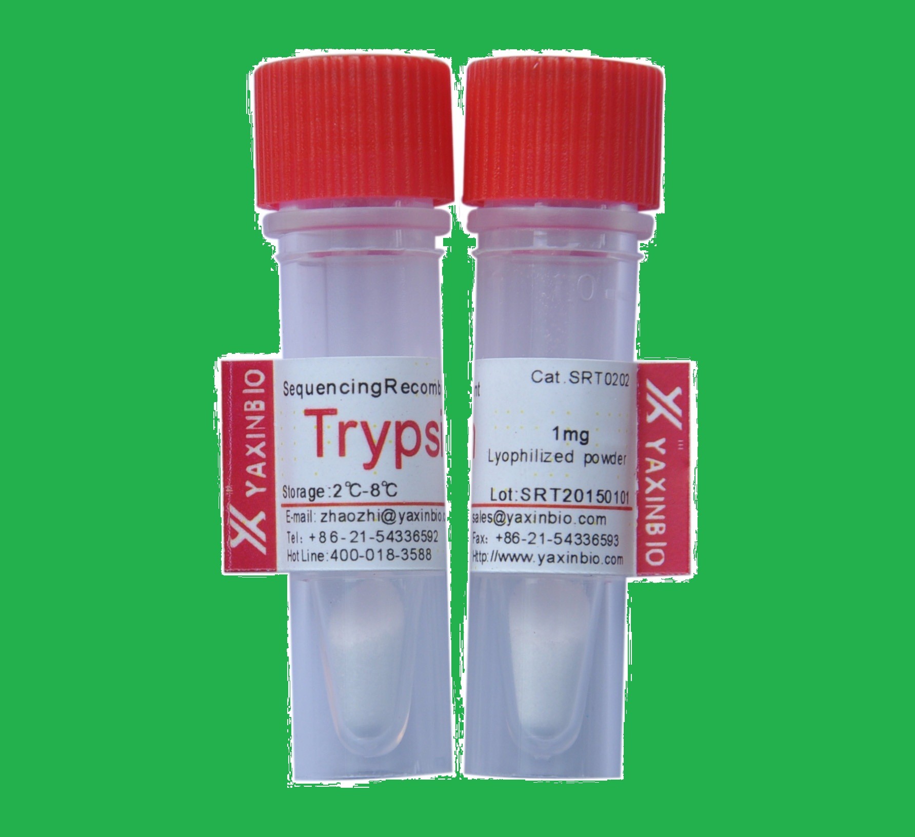 Quality Sequencing Grade Modified Trypsin, Used for Peptide Fingerprinting Analysis CAS 9002-07-7 for sale