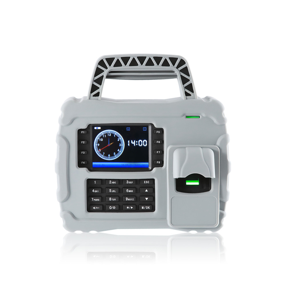 Quality Portable Outdoors Fingerprint Time Attendance Machine TFT500P for sale