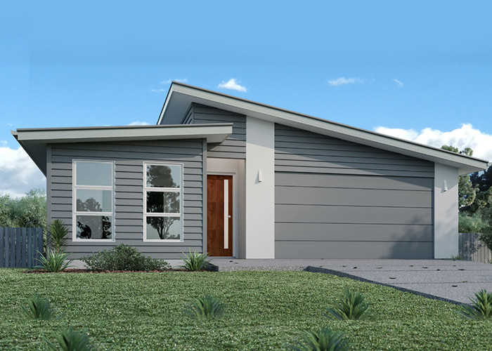 Quality Australia Style Prefab House Kits , Modern Prefab House With WPC As Exterior Wall Cladding for sale