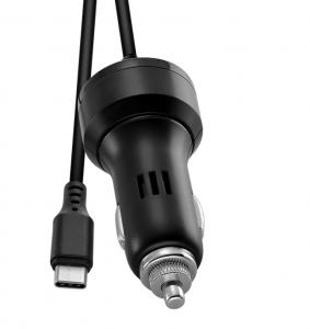Quality 12-24V USB Data Charging Cable Ns 5v /3a High Current Tape C Switch Car Charger for sale