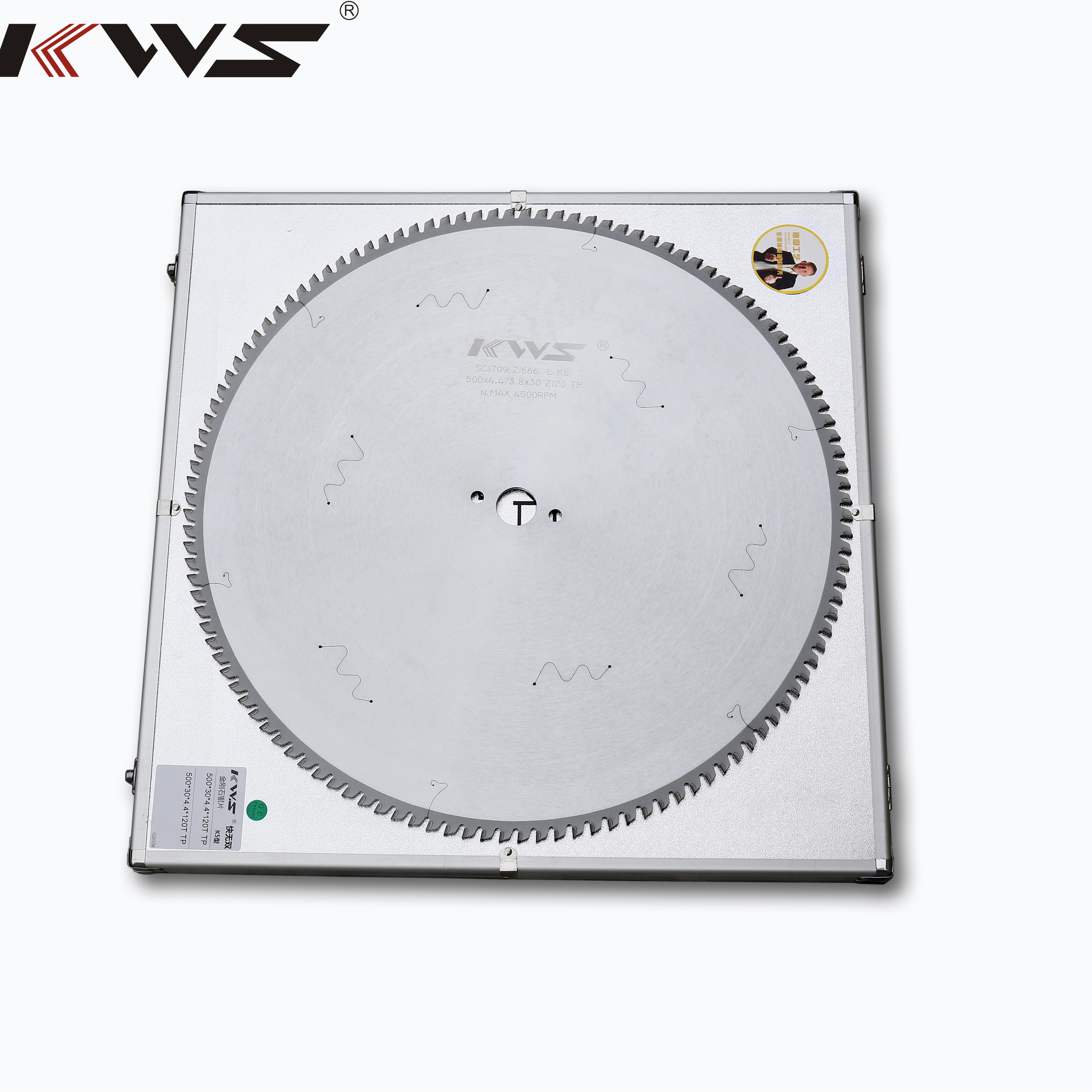Quality Krupp Steel  500mm Diamond PCD Saw Blade  For Aluminum Processing for sale
