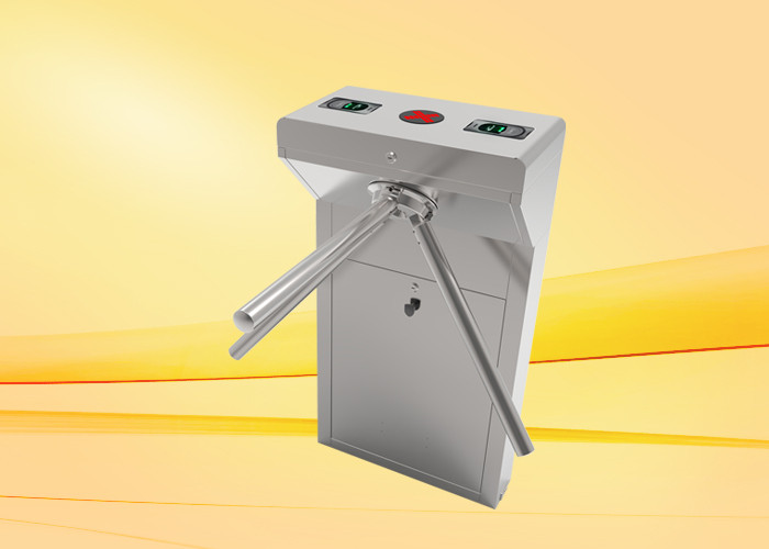 Quality Waterproof Semi automatic  Access Control Tripod Turnstile Gate With RFID Reader for sale
